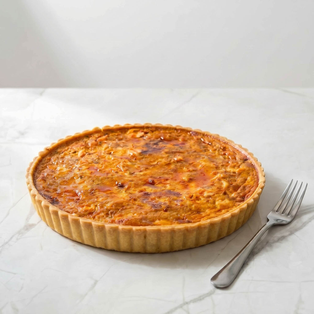 Chilli Crab Quiche — Family Size 24cm