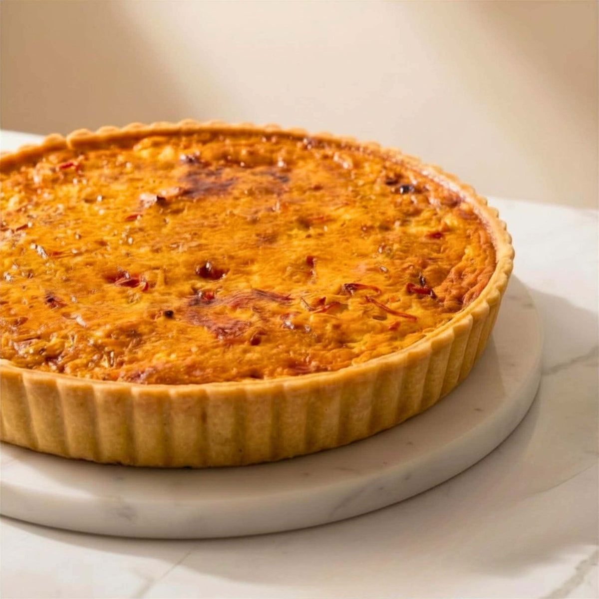 Chilli Crab Quiche — Family Size 24cm