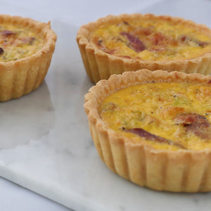 
                  
                    Smoked Duck and Leek Quiche 10cm
                  
                